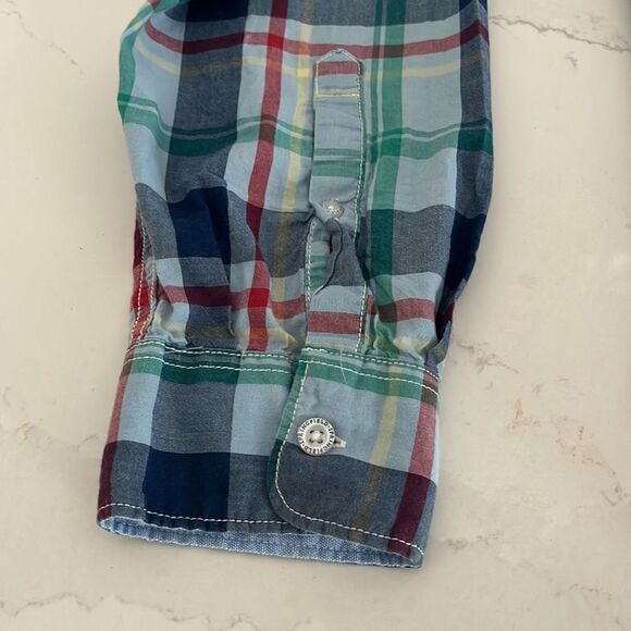 Men’s LS button up custom fit casual shirt - Picture 5 of 7